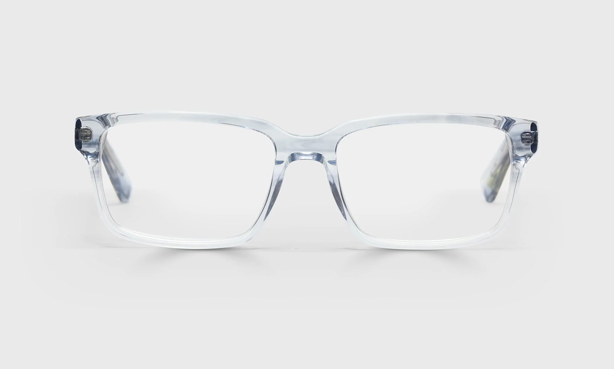 Wide Eyed Color 74 - Transparent Grey Front and Temples