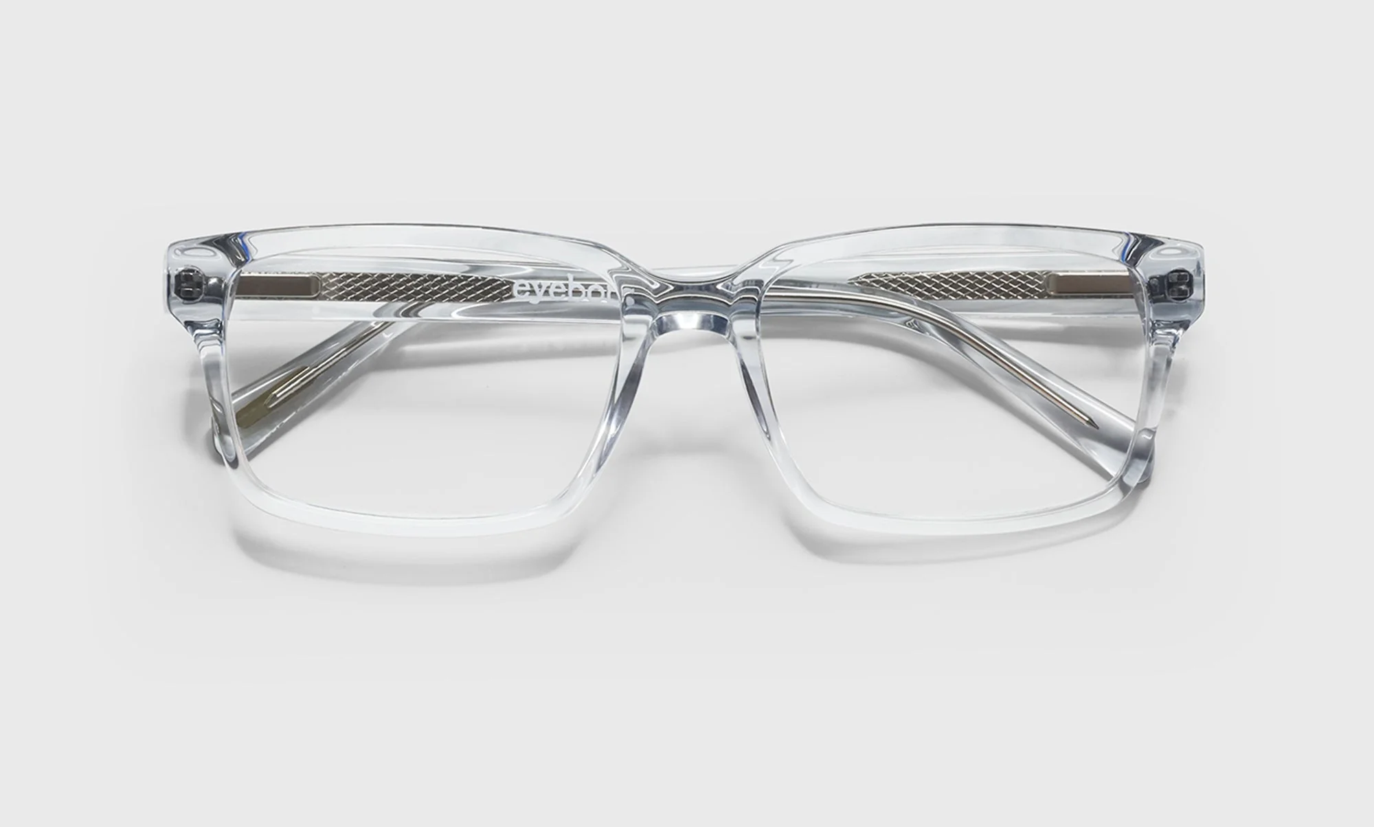 Wide Eyed Color 74 - Transparent Grey Front and Temples - Image 2