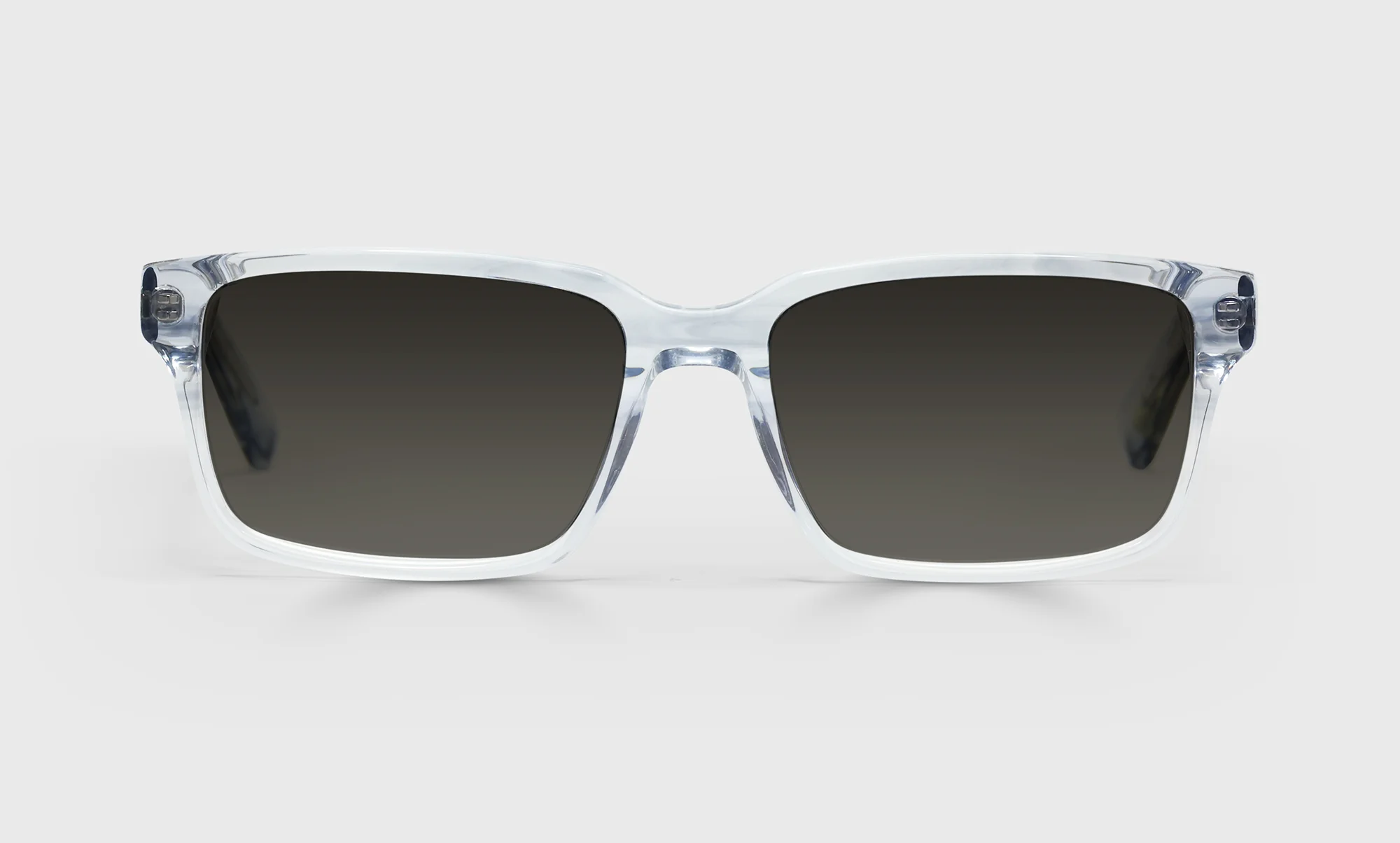 Wide Eyed Color 74 - Transparent Grey Front and Temples - Image 2