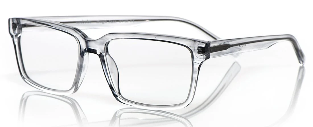 Wide Eyed Color 74 - Transparent Grey Front and Temples - Image 2