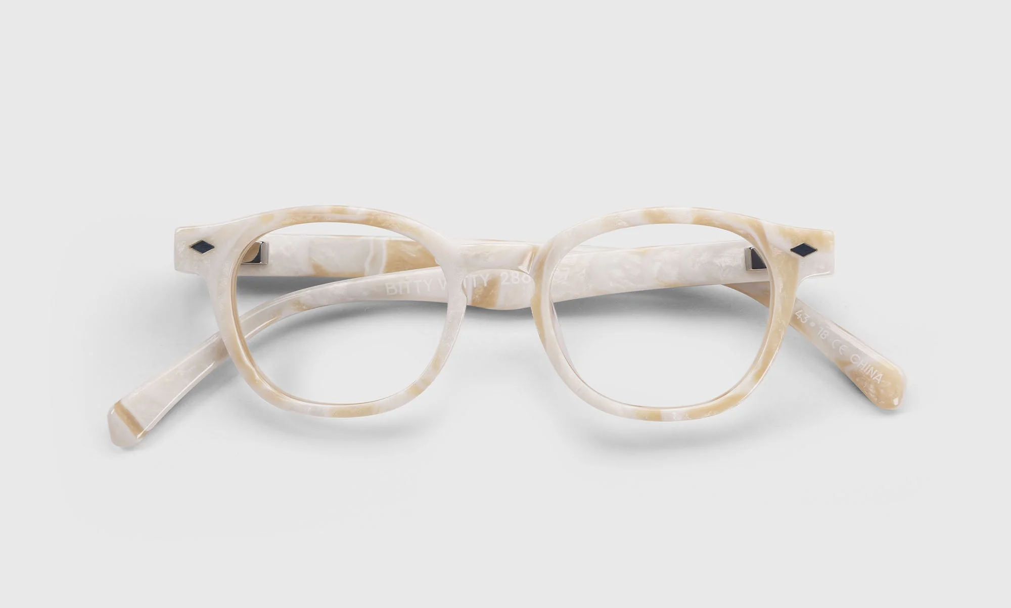 Bitty Witty Color 87 - White Marble Front and Temples - Image 2