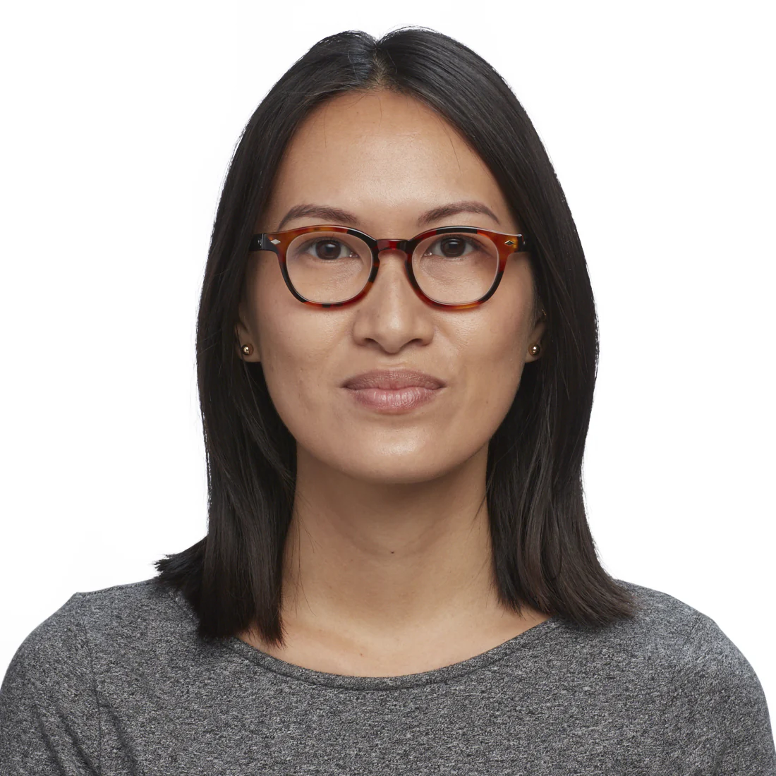 Bitty Witty Color 19 - Tortoise front with black temples - Image 3