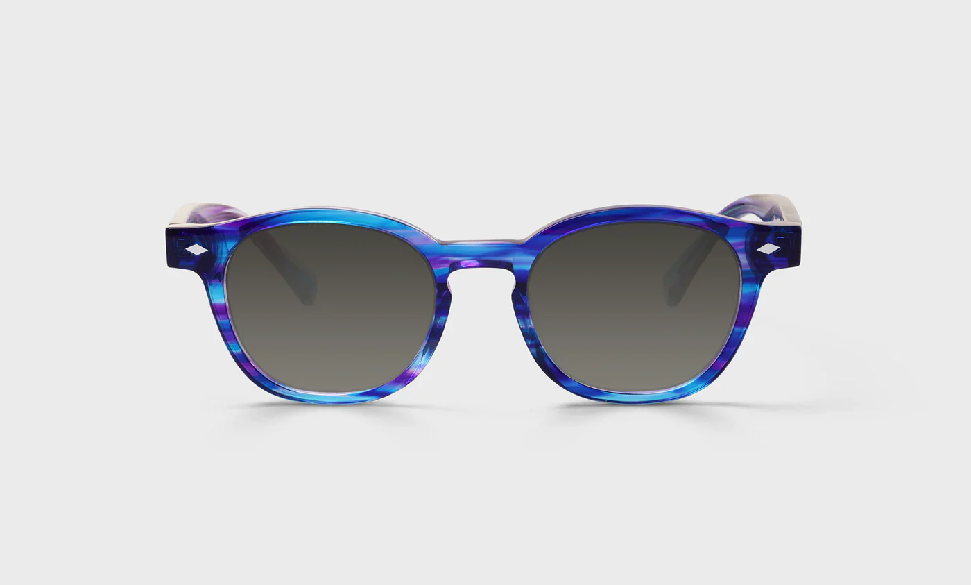 Bitty Witty Color 09 - Blue and Purple Demi Front with Blue Demi Temples