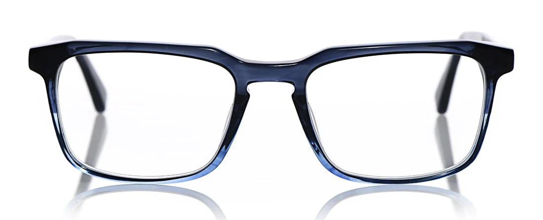 Seymour Glass Color 10 - Navy Fade Front and Temples