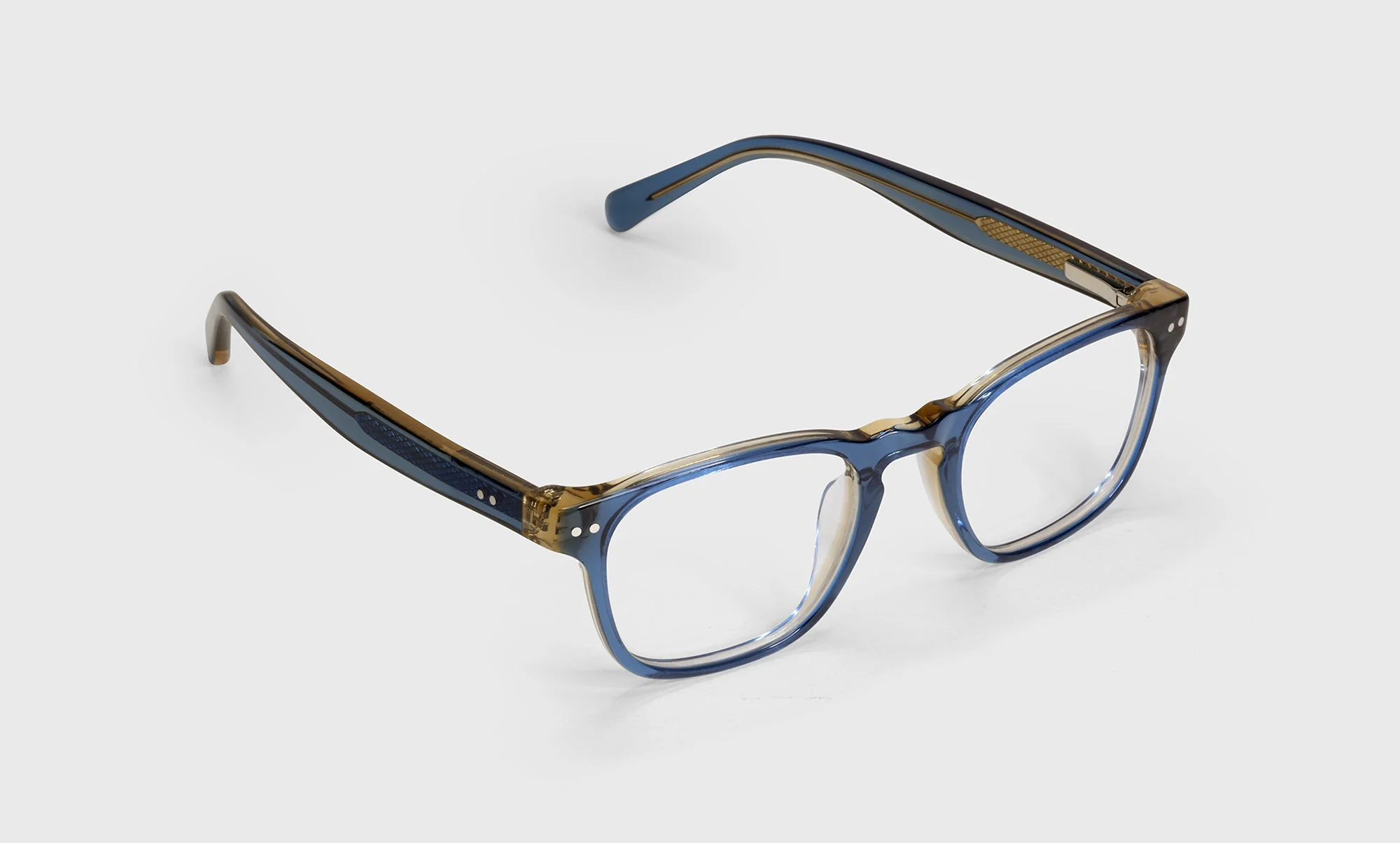 Old Sport Color 10 - Navy Crystal Front and Temples - Image 2