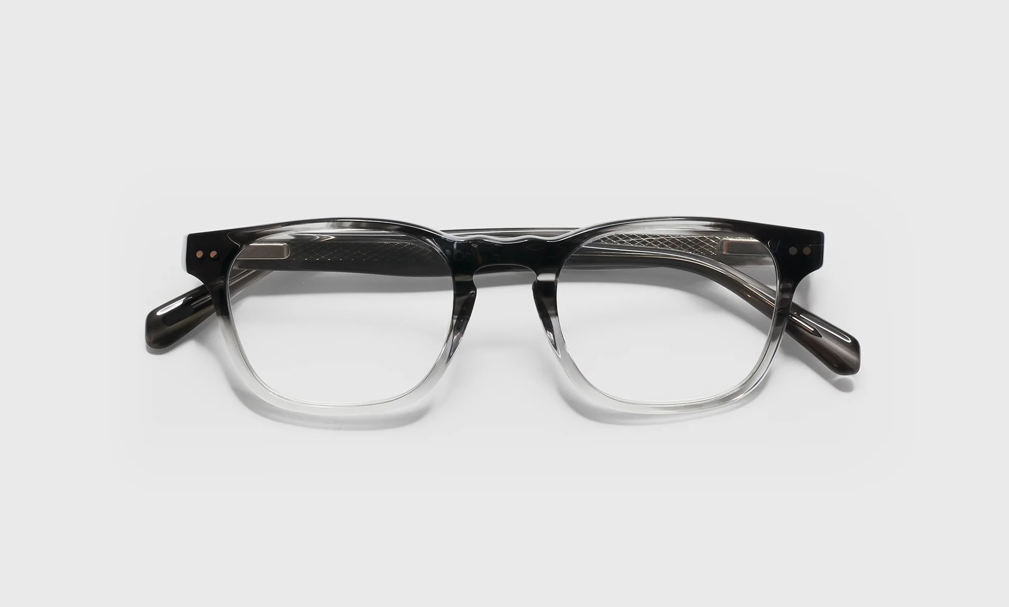 Old Sport Color 88 - Black Grey Fade Front with Black Temples - Image 3