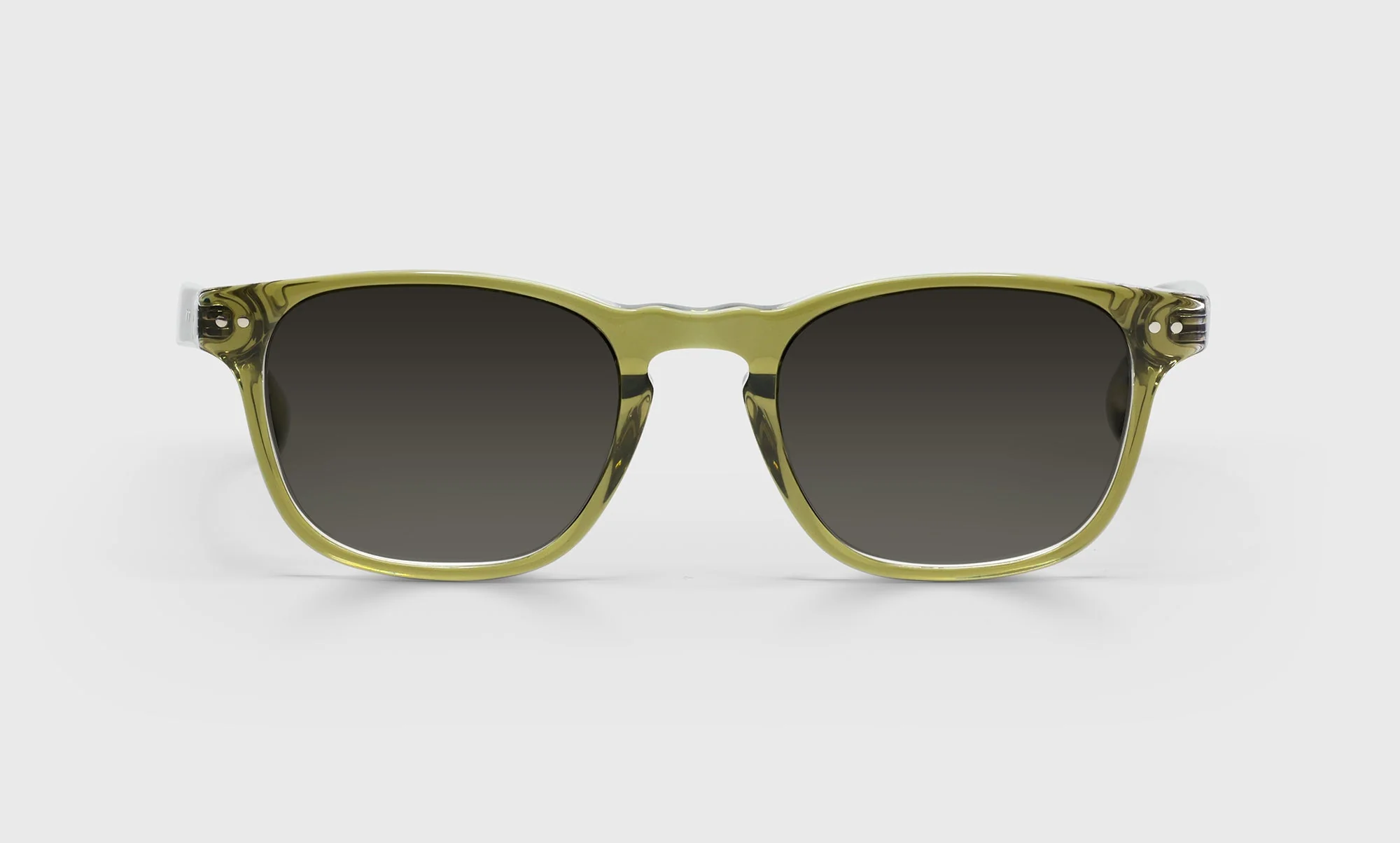 Old Sport Color 17 - Olive Crystal Shiny Front with Olive Crystal Shiny Temples