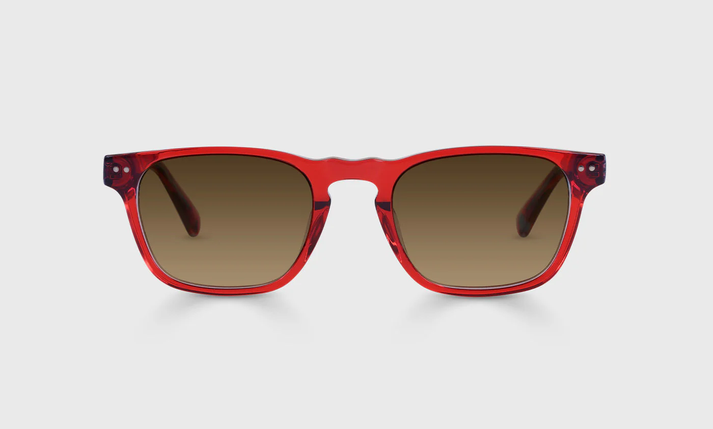 Old Sport Color 01 - Crimson Crystal Front and Temples