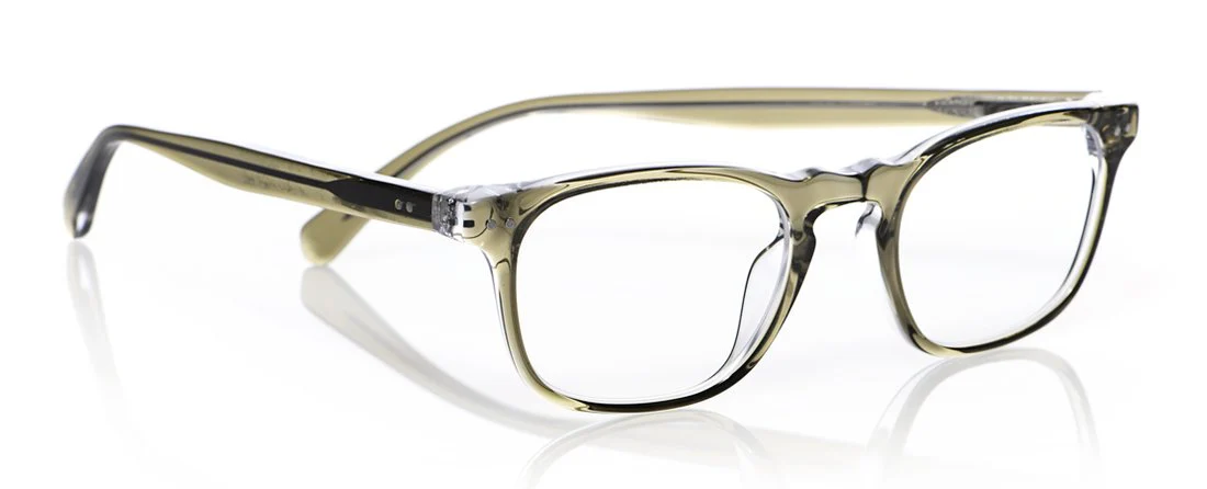 Old Sport Color 17 - Olive Crystal Shiny Front with Olive Crystal Shiny Temples - Image 3