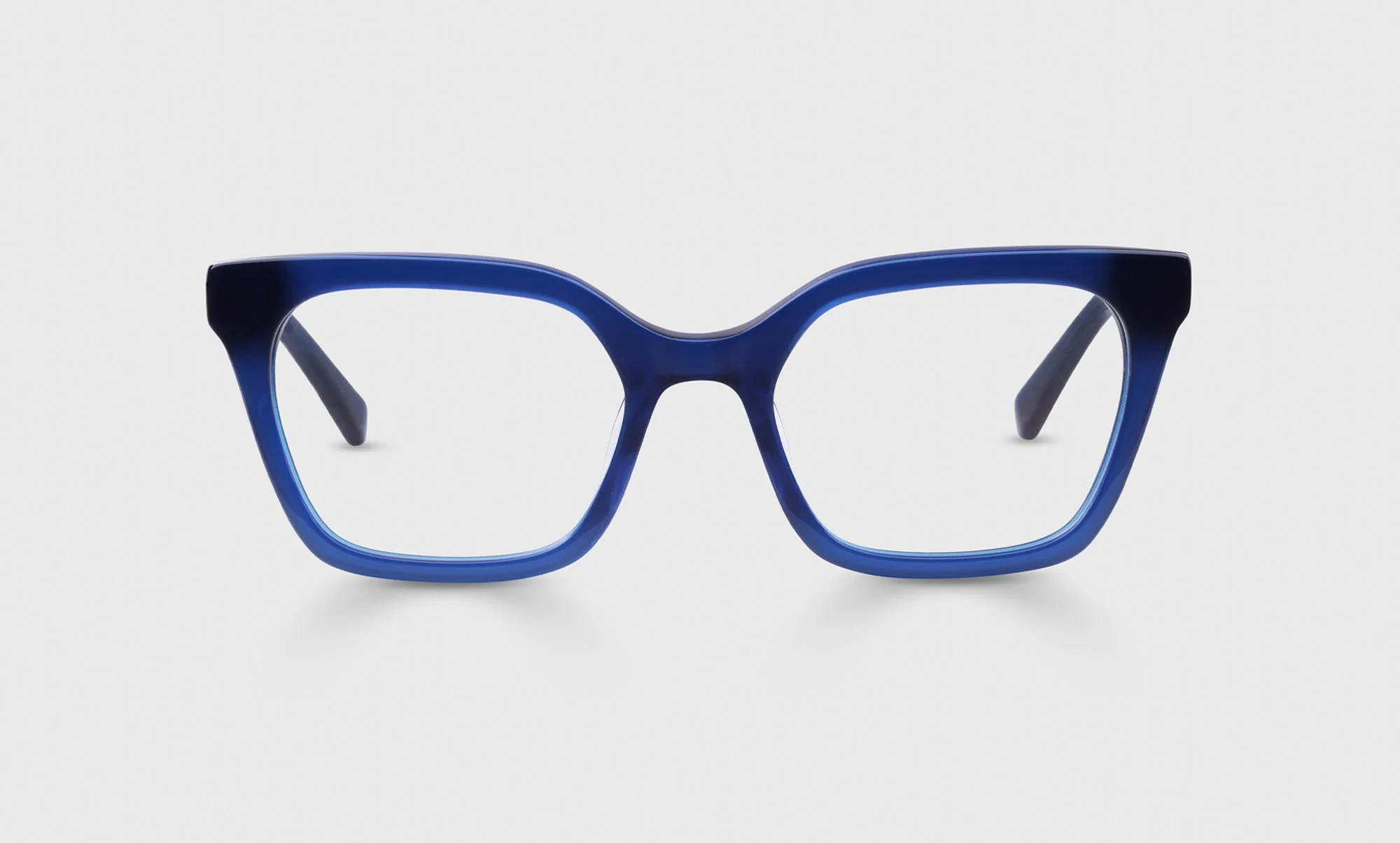 Overlook Color 09 - Midnight Blue Crystal Front and Temples
