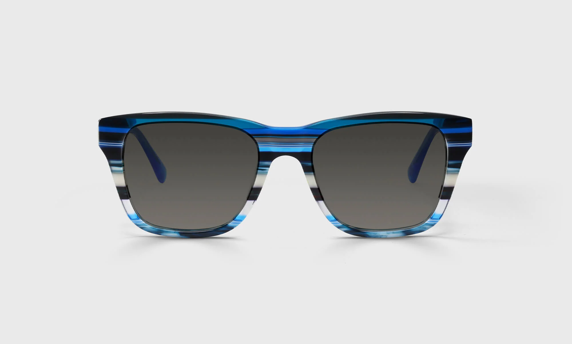 Kvetcher Narrow Color 10 - Blue Stripe Front with Blue Crystal Temples - Image 2