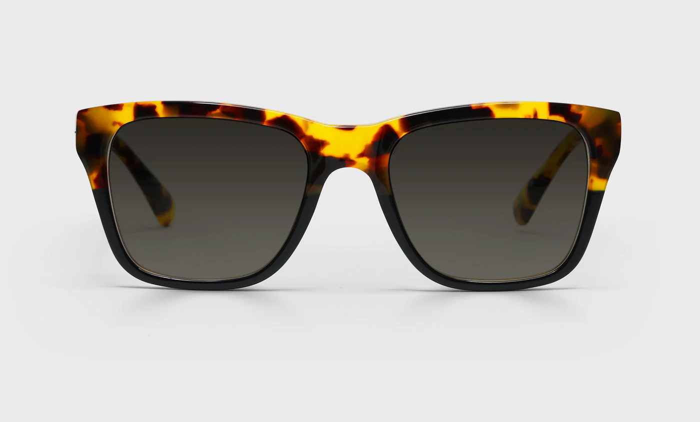 Kvetcher Narrow Color 19 - Tortoise & Black Front with Tortoise Temples