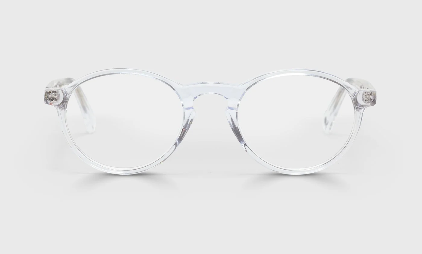 Board Stiff Wide Color 51 - Crystal Clear Front and Temples