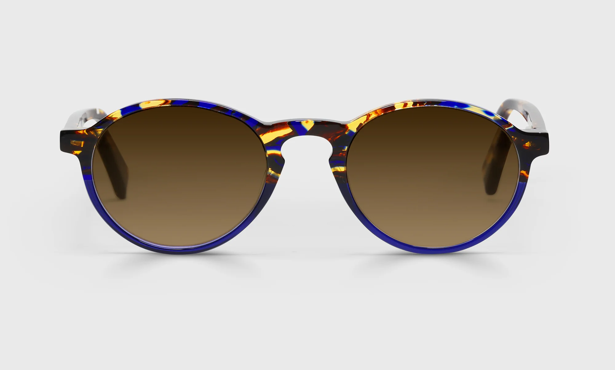 Board Stiff Wide Color 50 - Tortoise & Navy Front and Temples