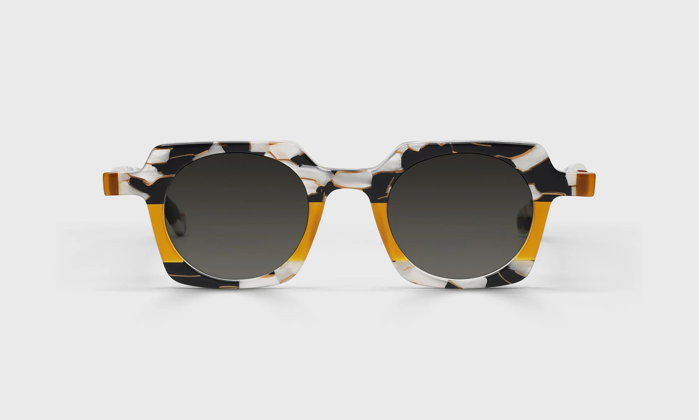 Chutzpah'd Color 99 - Black, White, and Orange Front and Temples - Image 2
