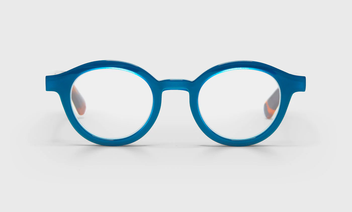 TV Party Narrow Color 59 - Teal Front with Tortoise Temples