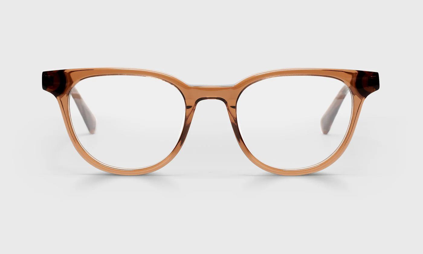 Eleanor Wide Color 01 - Terracotta Crystal Front and Temples