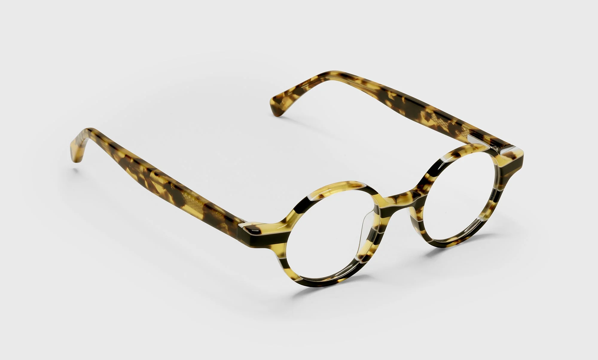 Wisecracker Color 19 - Tortoise Stripe Front with Tortoise Temples - Image 3
