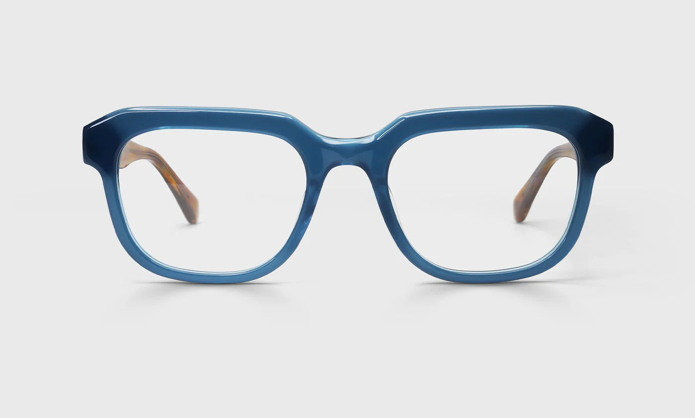 Breaking News Color 59 - Teal Front with Orange Demi Temples