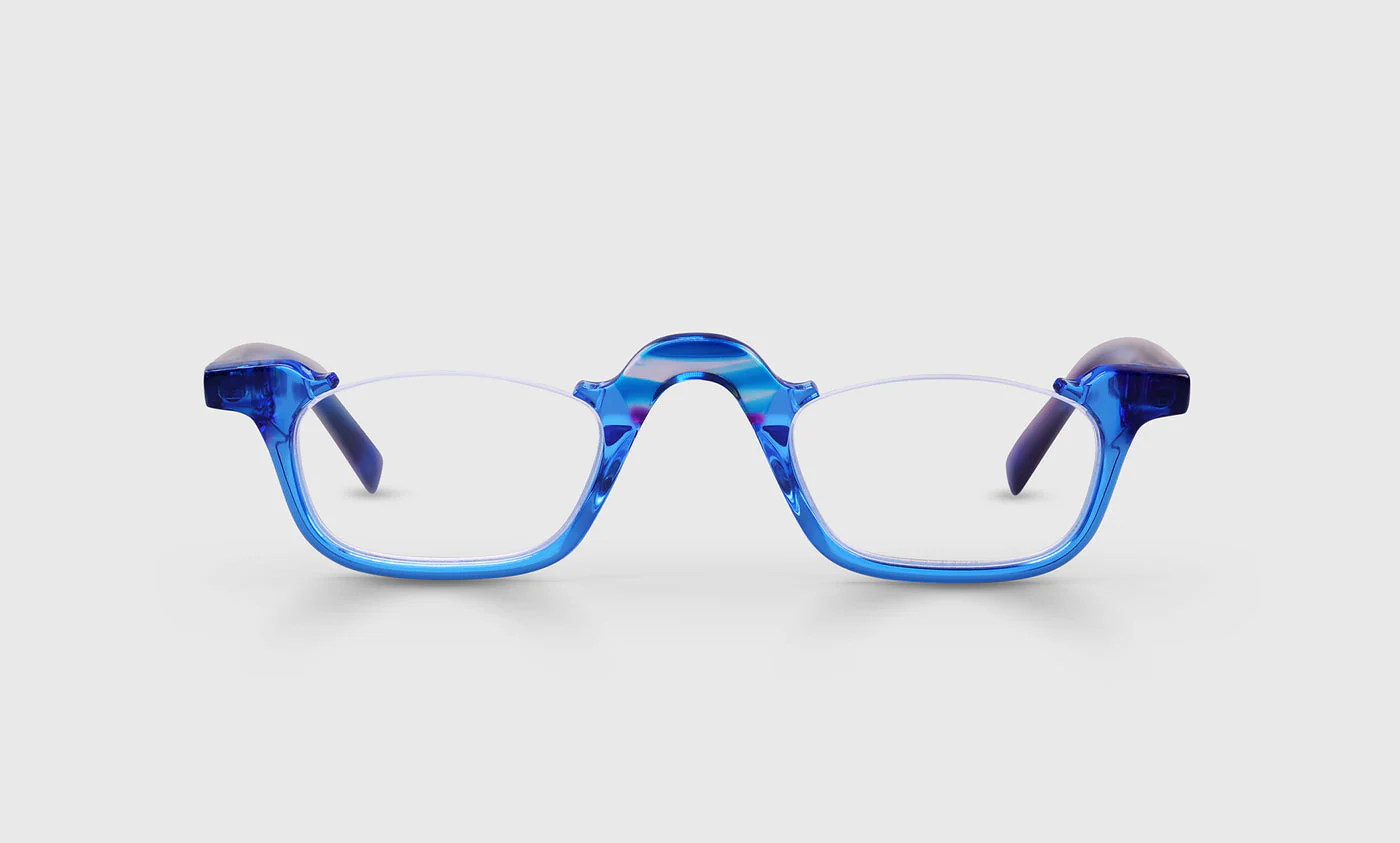 Untamed Color 11 - Crystal Ocean Blue Front and Temples