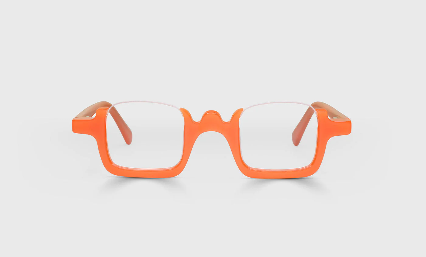 Half Full Color 76 - Orange Front and Temples
