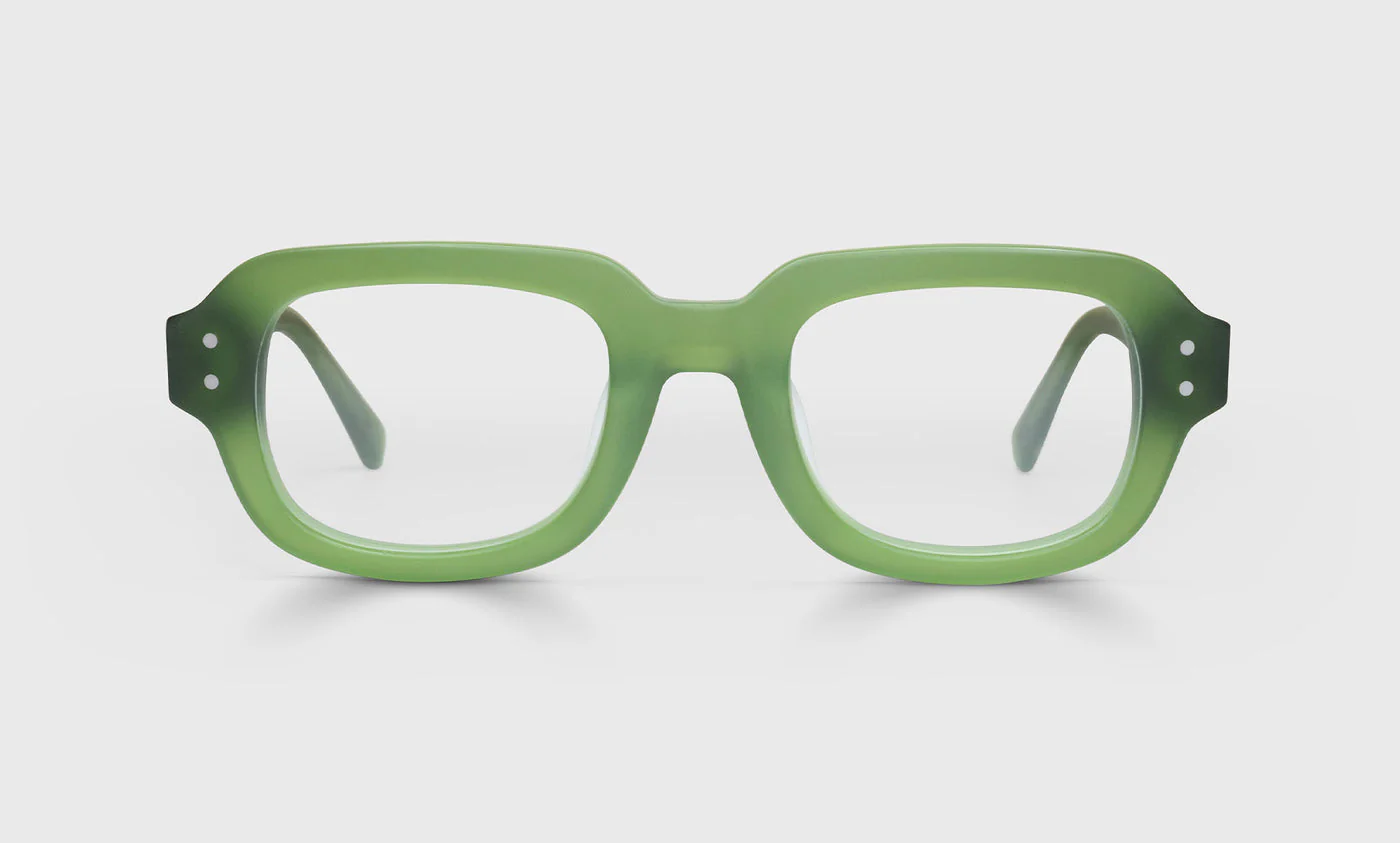 Hits the Spot Color 17 - Green Crystal Front and Temples