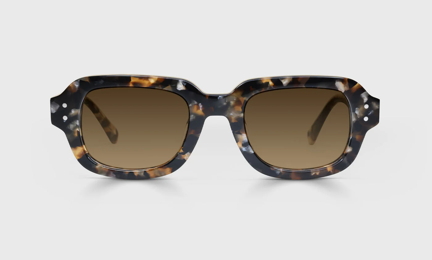 Hits the Spot Color 19 - Tortoise Chop Front and Temples