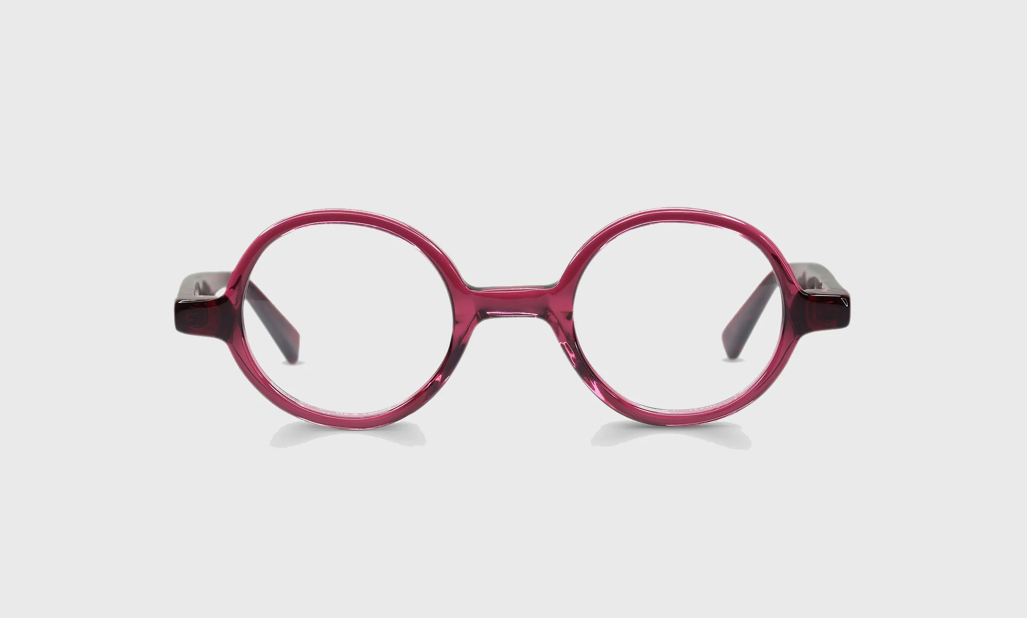 Wafer Color 45 - Pink Crystal Front and Temples