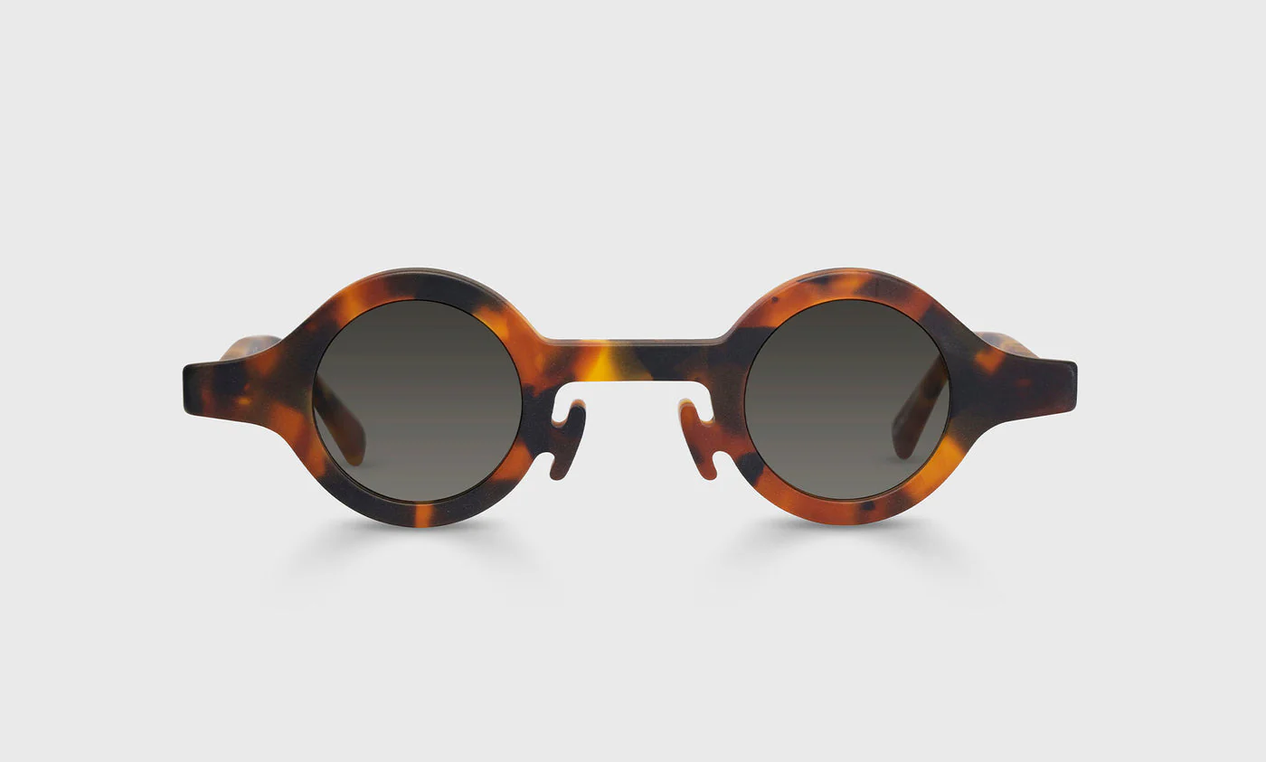 Wackadoodle Color 19 - Matte Tortoise Front and Temples