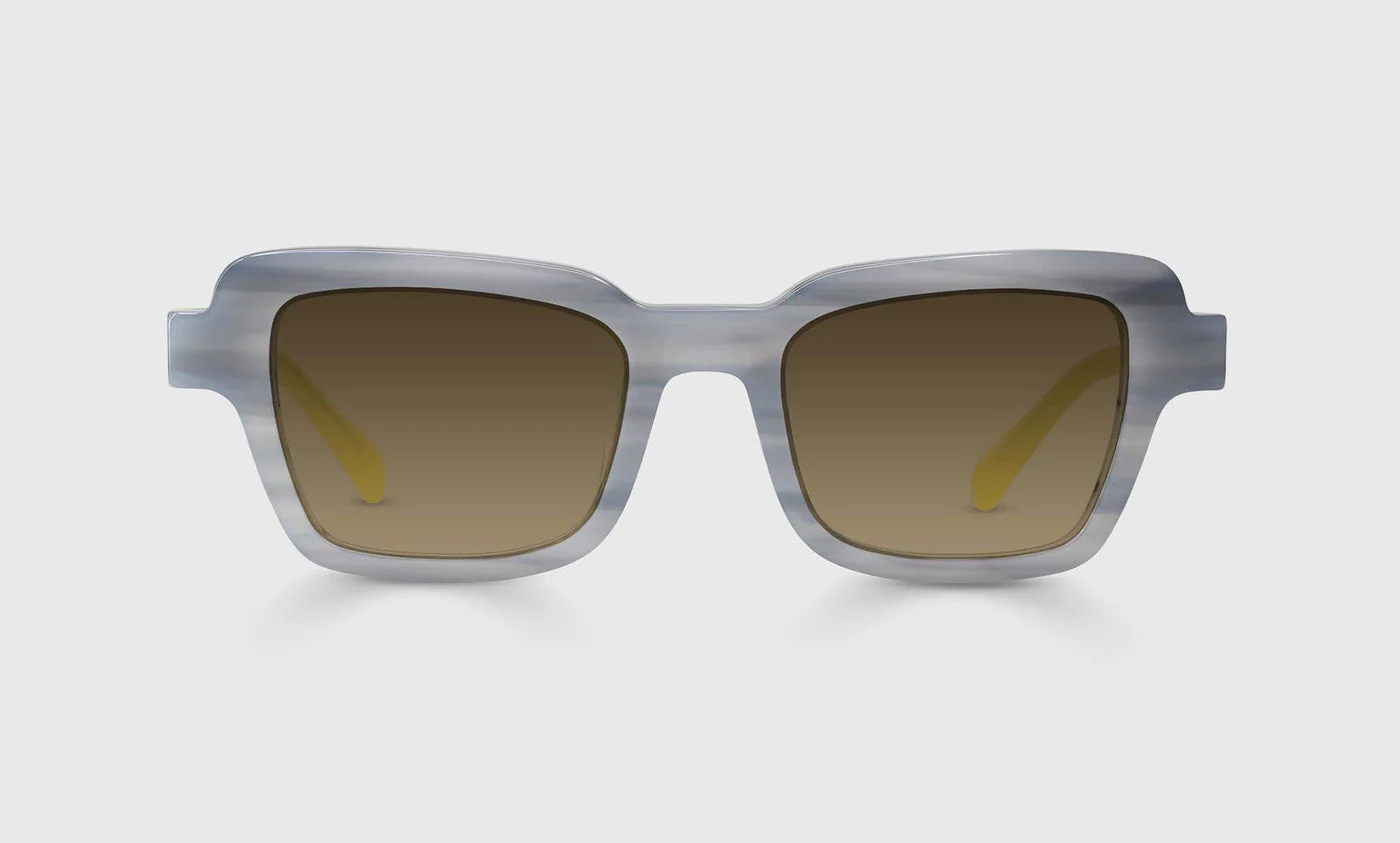 Large and In Charge Color 10 - Water Color Grey Front and Atomic Green Temples
