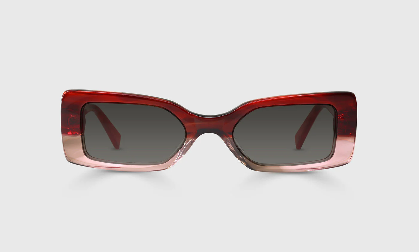 Kerfuffle Color 01 - Cherry to Blush Fade Front and Red Temples - Image 2
