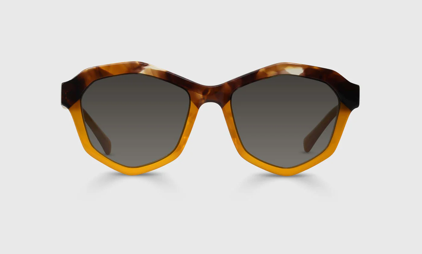 Tough Nut Color 77 - Amber Tortoise with Gold Front and Gold Temples - Image 2