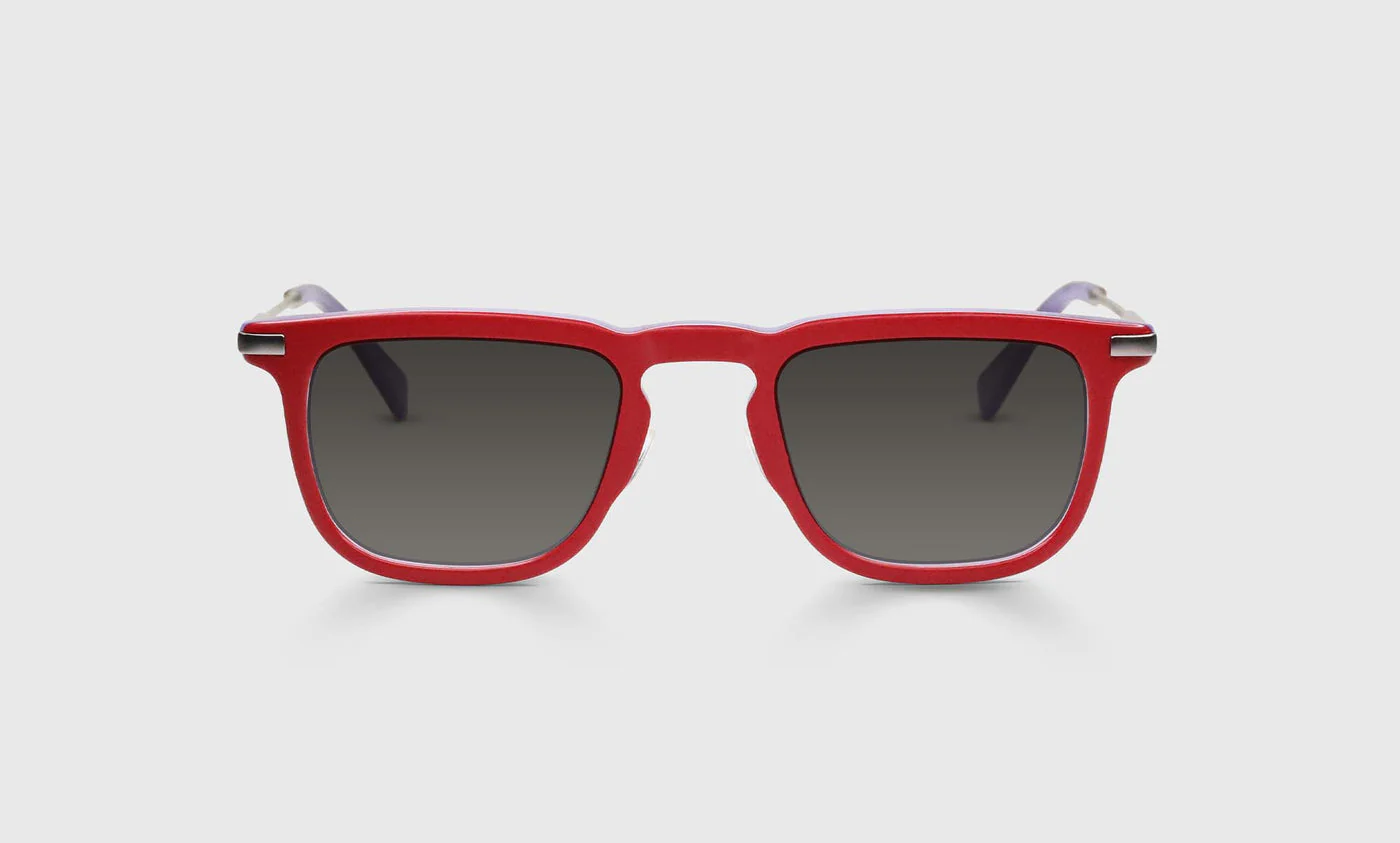 Small Fry Color 01 - Matte Red Front and Metal Temples - Image 2