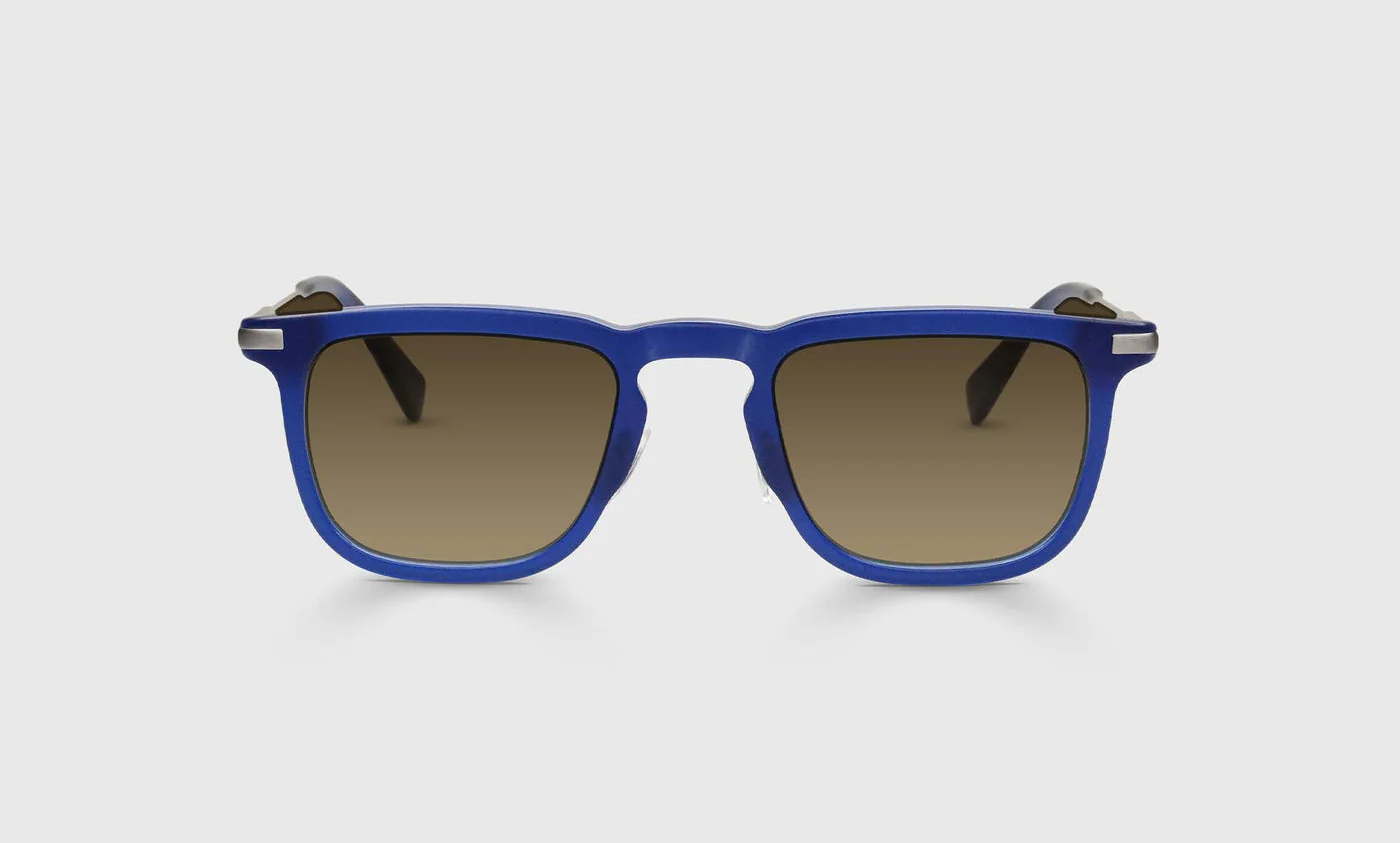 Small Fry Color 10 - Matte Dark Navy Front and Metal Temples