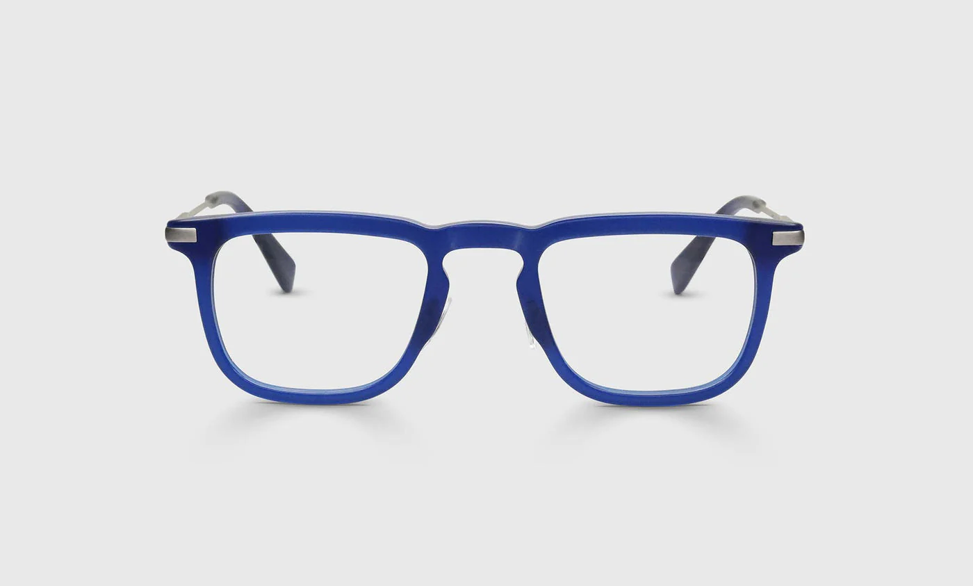Small Fry Color 10 - Matte Dark Navy Front and Metal Temples