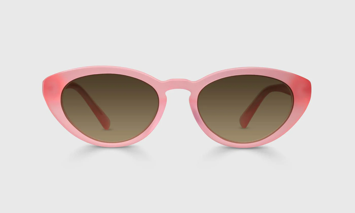Fat Cat Color 45 - Milky Matte Pink Front and Temples
