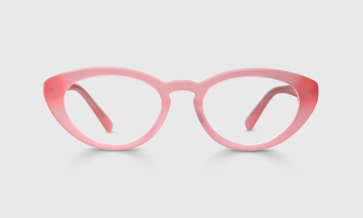 Fat Cat Color 45 - Milky Matte Pink Front and Temples