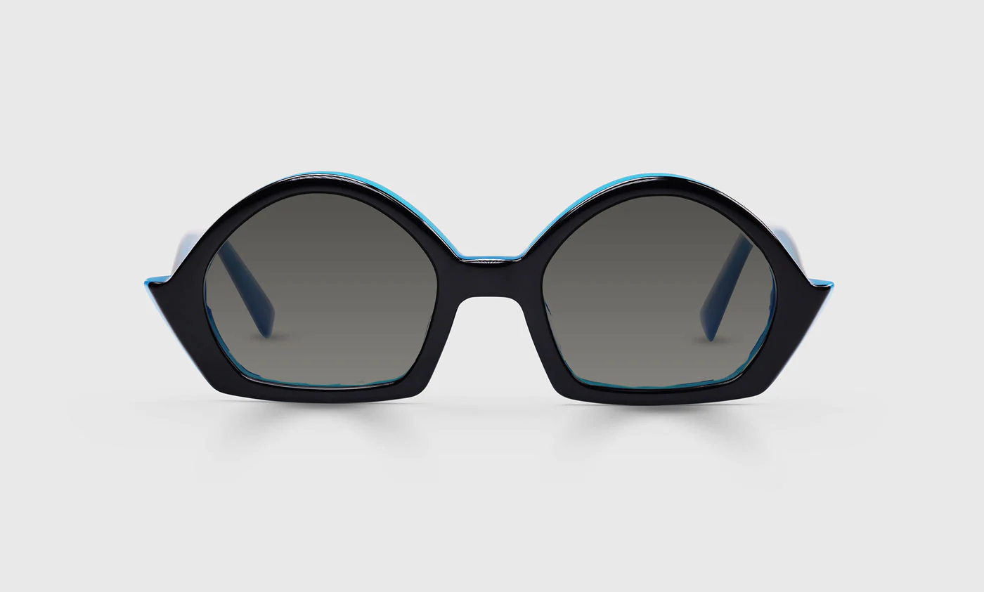 Dew Drop Color 00 - Black Outside and Cerulean Blue Inside - Image 2