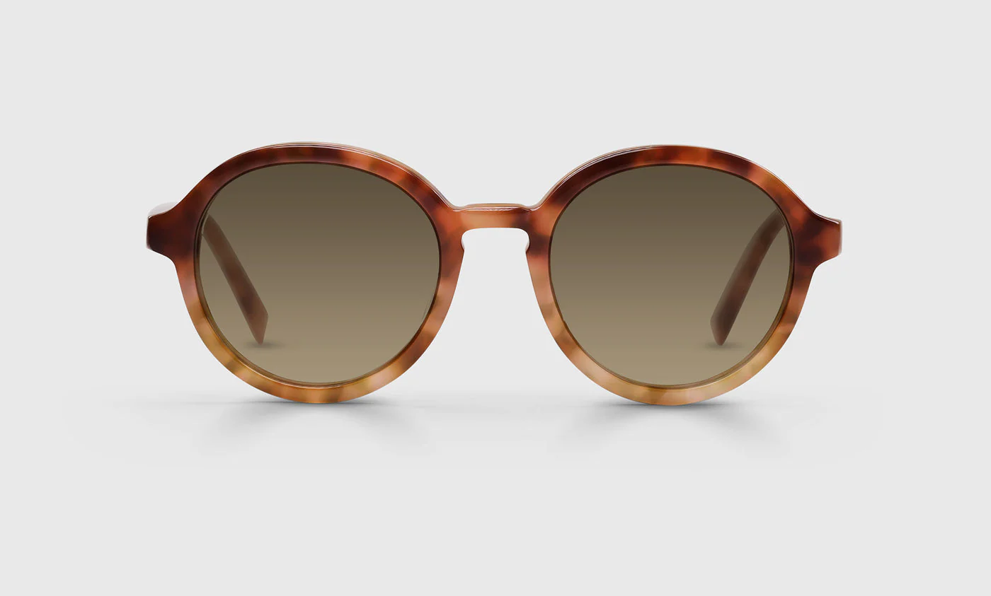 Roko Voko Color 19 - Caramel Tortoise Fade Front and Temples
