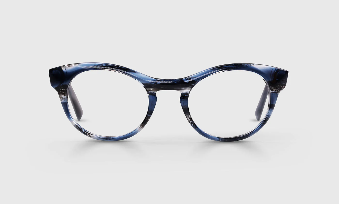 Biddy Dear Color 10 - Dark and Stormy Blue Front and Temples