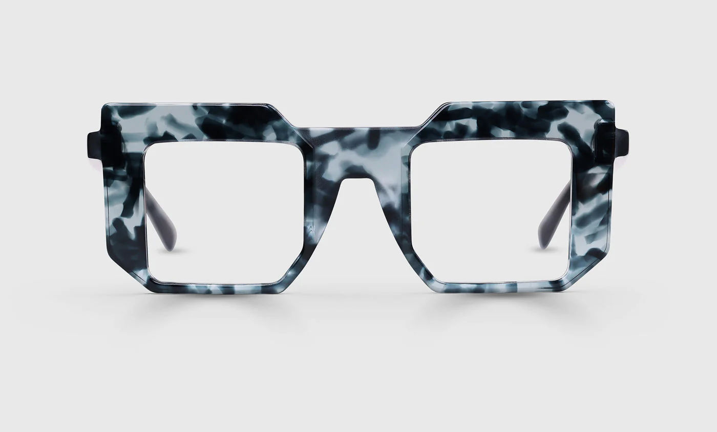 NewYew Color 10 - Matte and Gloss Grey Tortoise Front and Temples
