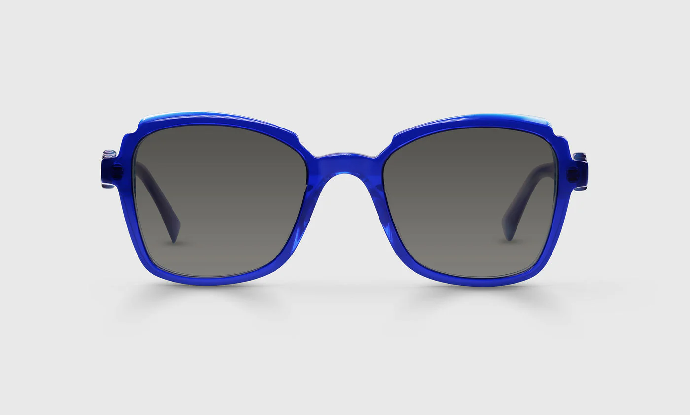 Fun Park Color 10 - Triple-Layered Crystal Blue Front and Temples - Image 2