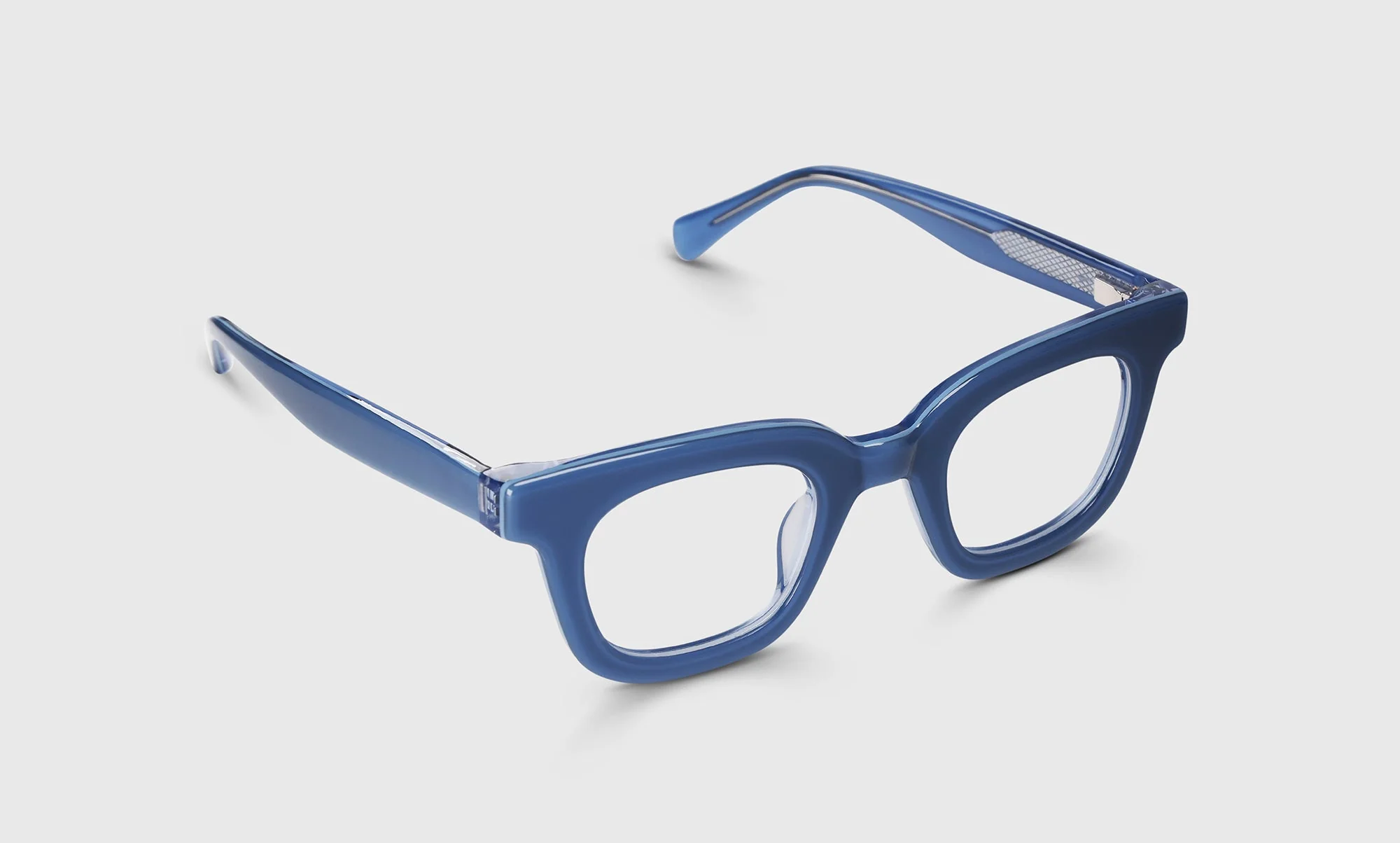Signal Fire Color 11 - Triple-Layered Blue Front and Temples - Image 3