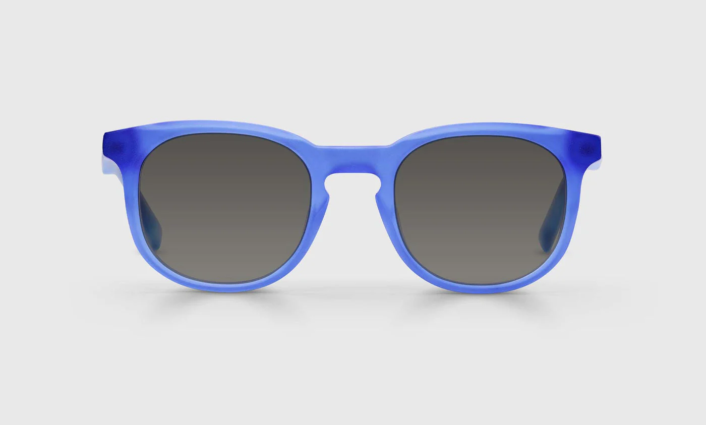 Fresh Eyes Color 10 - Matte Azure Blue Front and Temples - Image 2