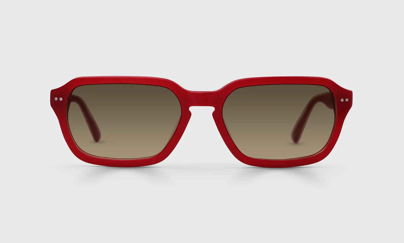 Chilling Worth Color 01 - Matte Crimson Front and Temples