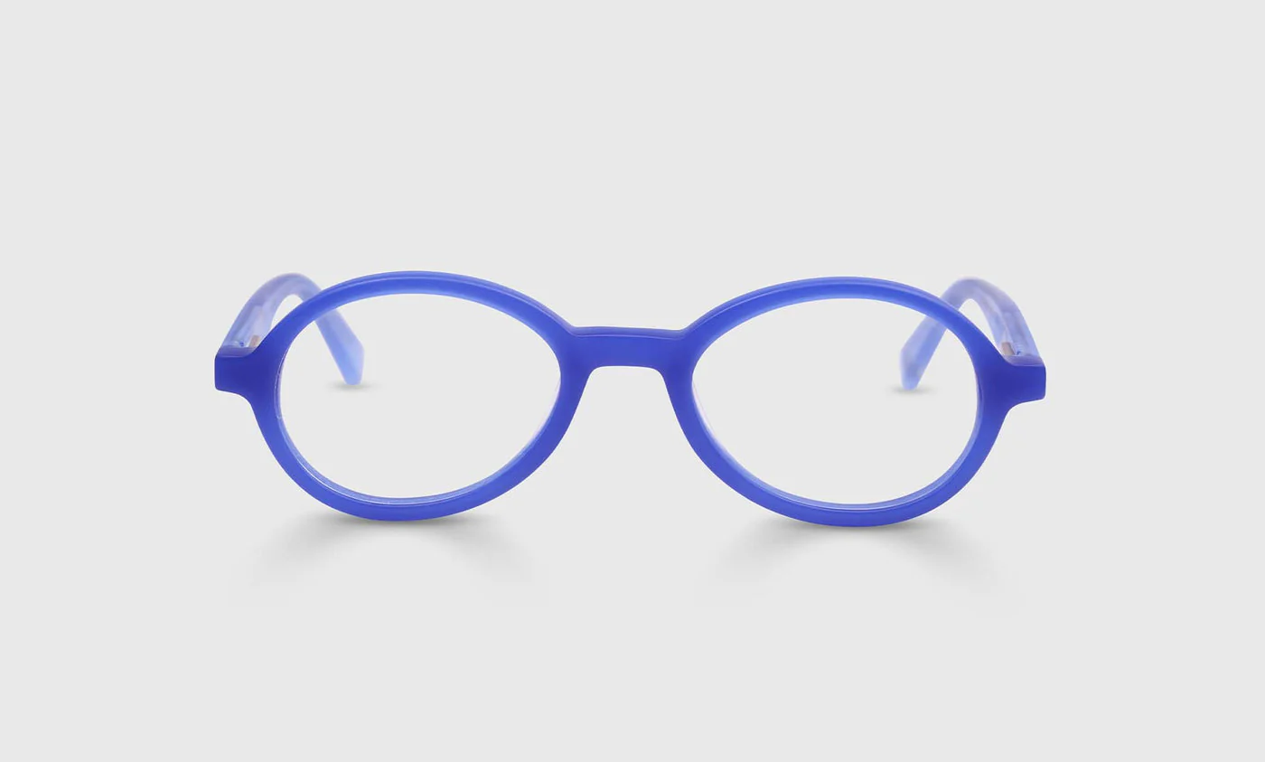 Good Eye Color 10 - Matte Deep Ocean Blue Front and Temples
