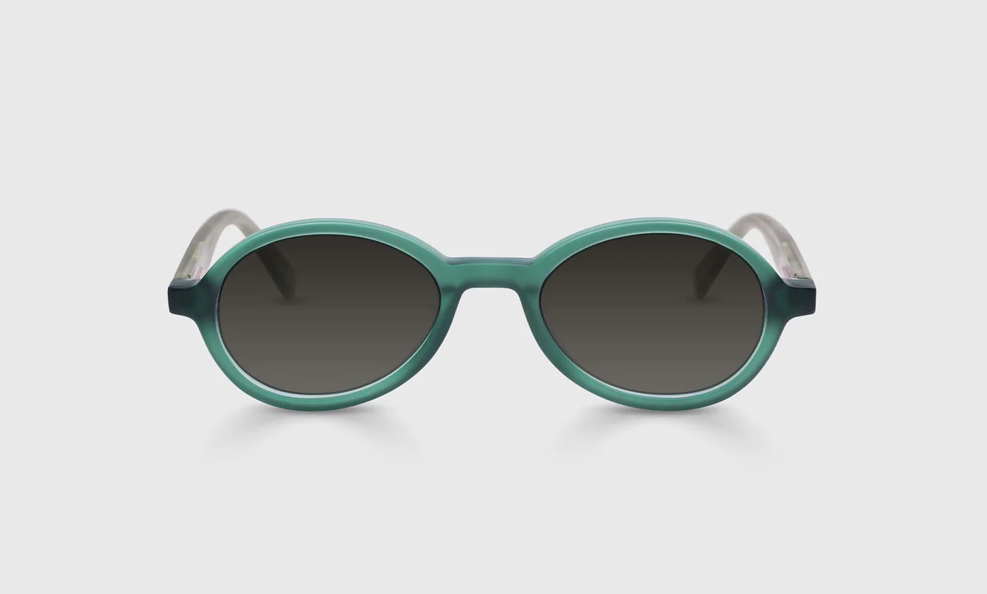 Good Eye Color 17 - Matte Forest Green Front and Temples
