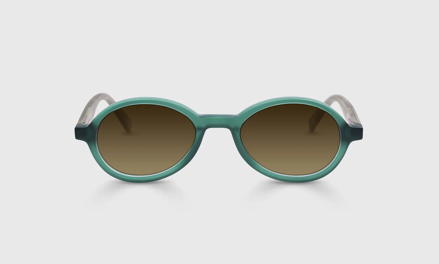 Good Eye Color 17 - Matte Forest Green Front and Temples
