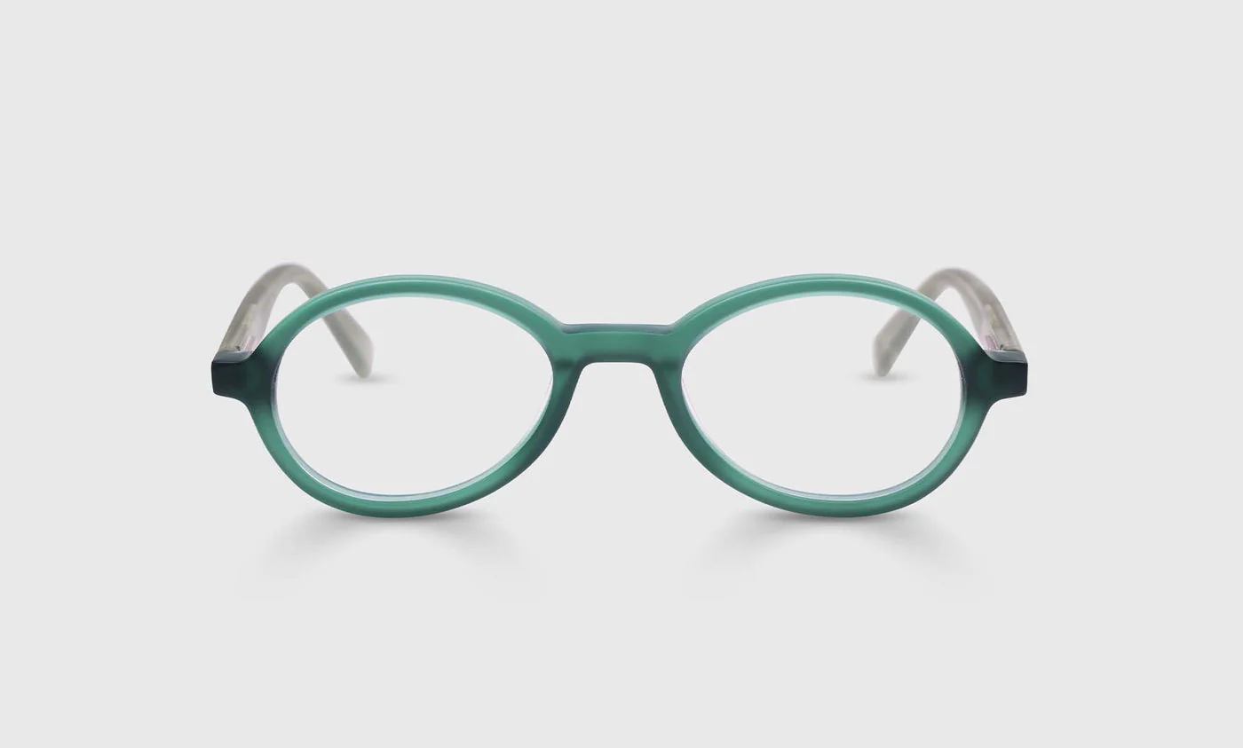 Good Eye Color 17 - Matte Forest Green Front and Temples