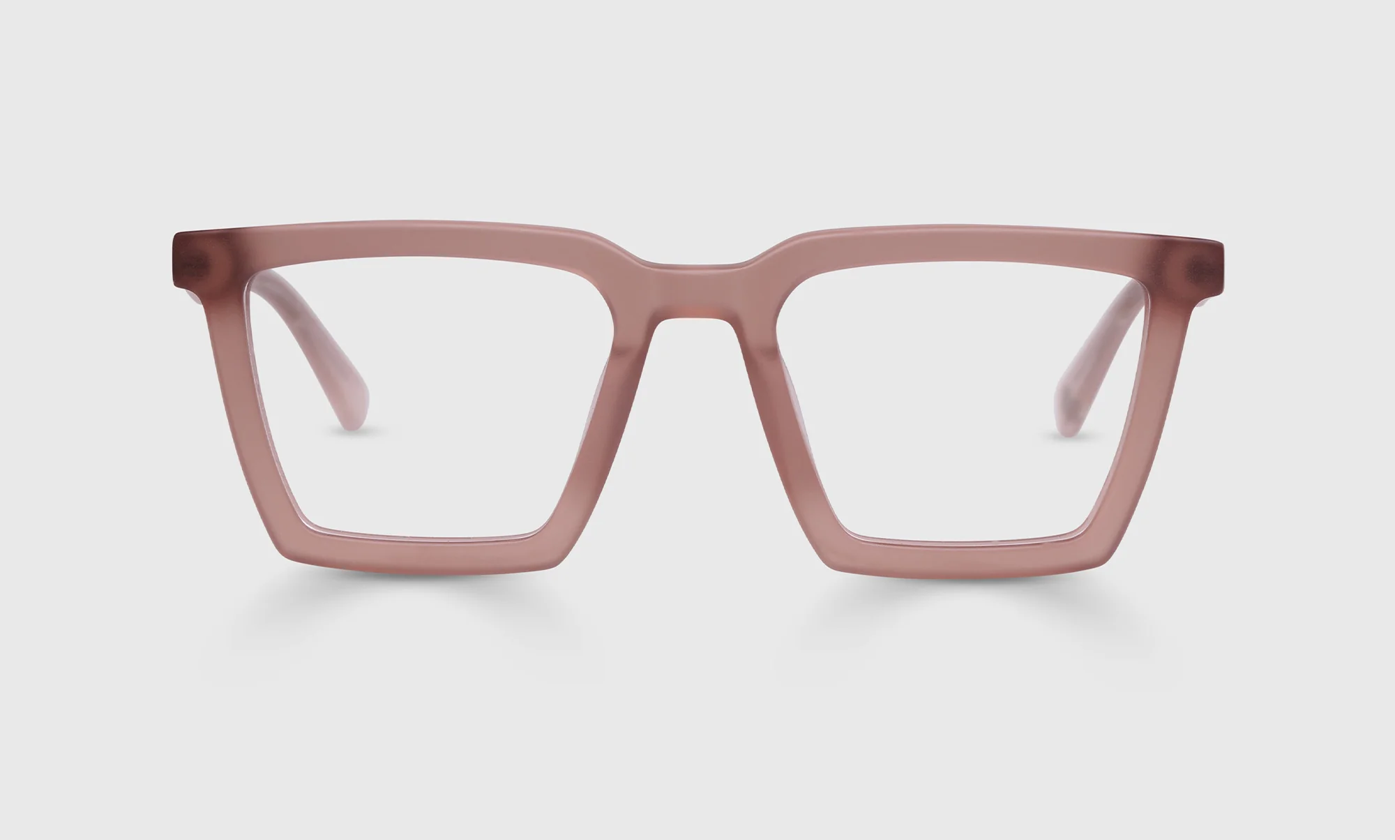 Oversight Color 88 - Matte Dusty Coral Front and Temples